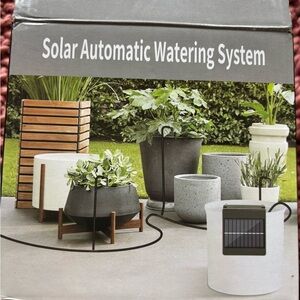 New Solar Automatic Drip Irrigation Watering System